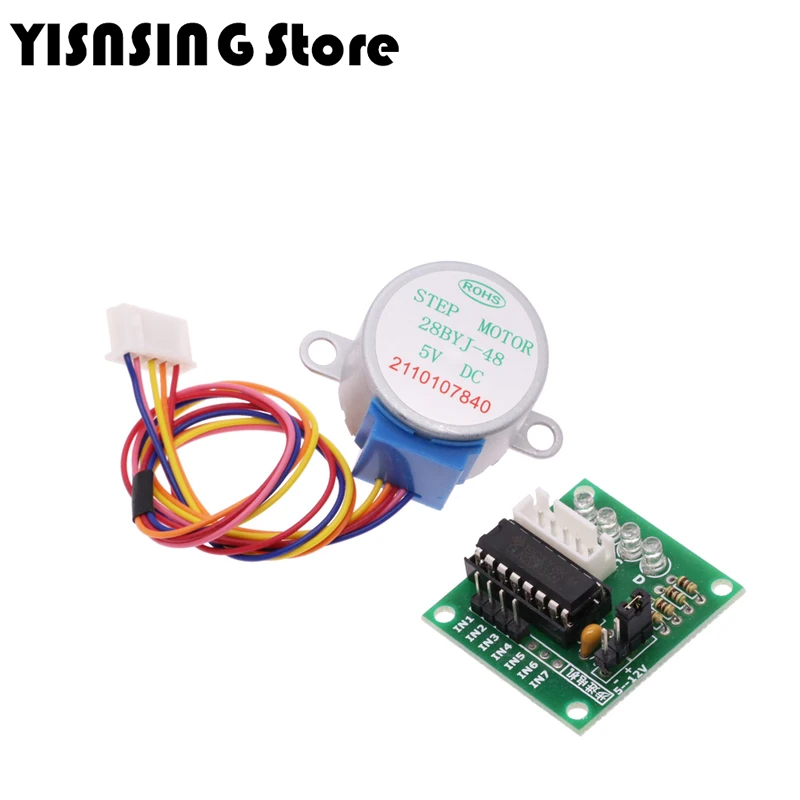 Stepper Motor 28Byj - 5V 4 Fazlı 28BYJ-48 DC Dişli