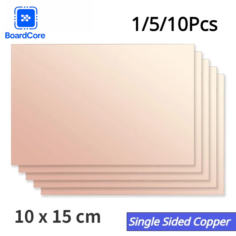 Pcb Etching Kit - 1/5/10 adet FR4 10x15cm PCB Tek