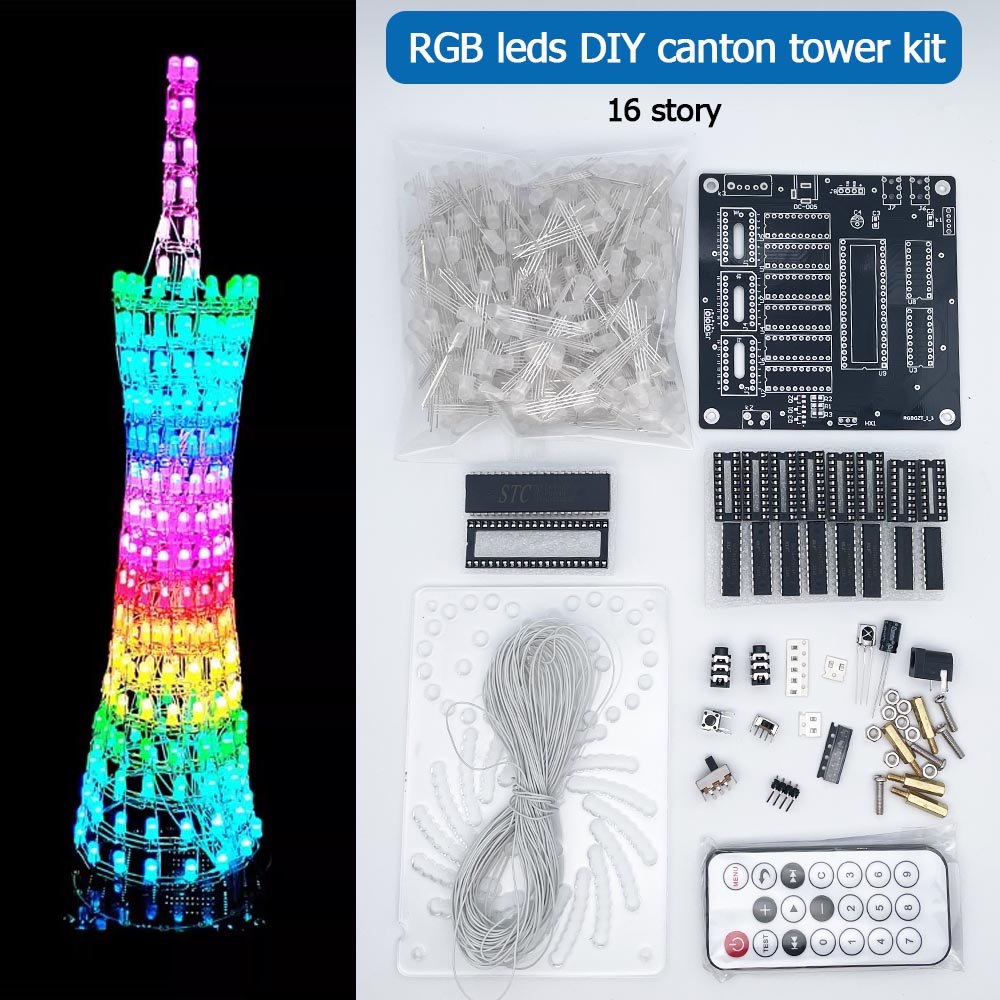 Diy Electronics India - DIY elektronik lehimleme kiti RGB LED