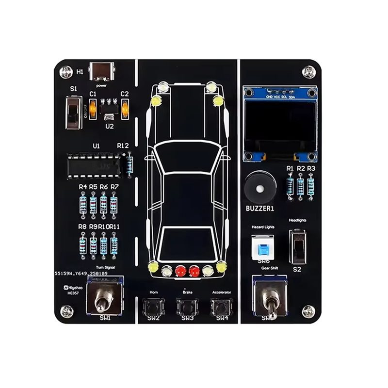 Diy Electronics Projects For Students - JABS-DIY Araba Sürüş Simülasyonu Lehimleme Pratik