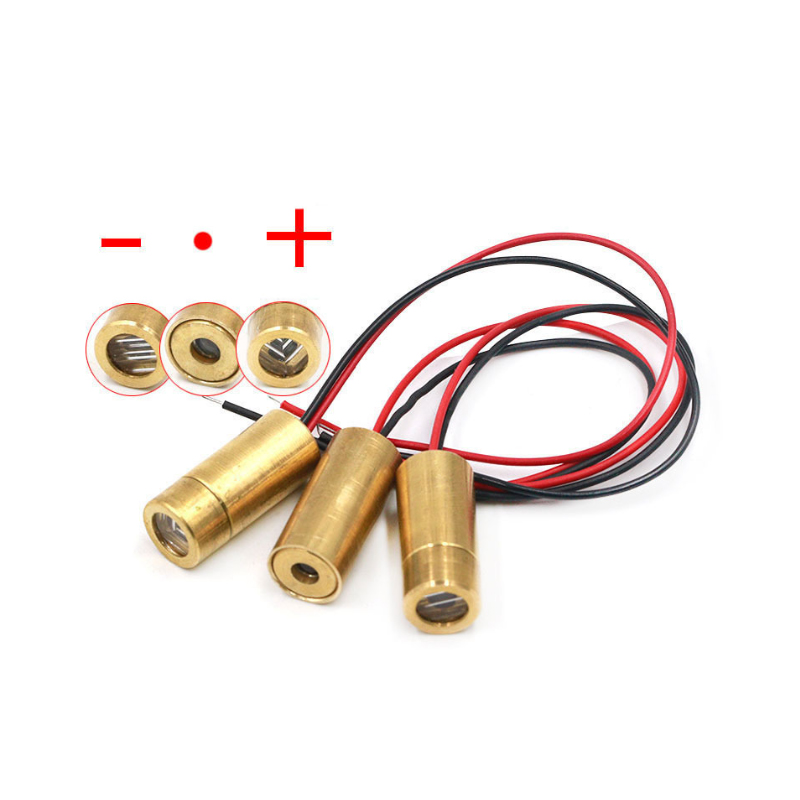 Diy Lightsaber Electronics - 9mm Ayarlanabilir Odaklı Kırmızı Lazer Diyot