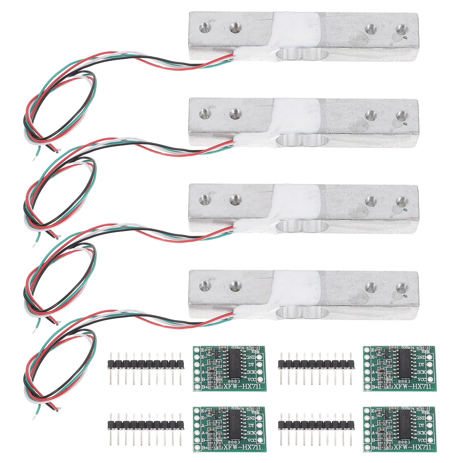 Diy Electronics Load Cell - 4 Adet Mutfak Terazisi Modülü Dijital