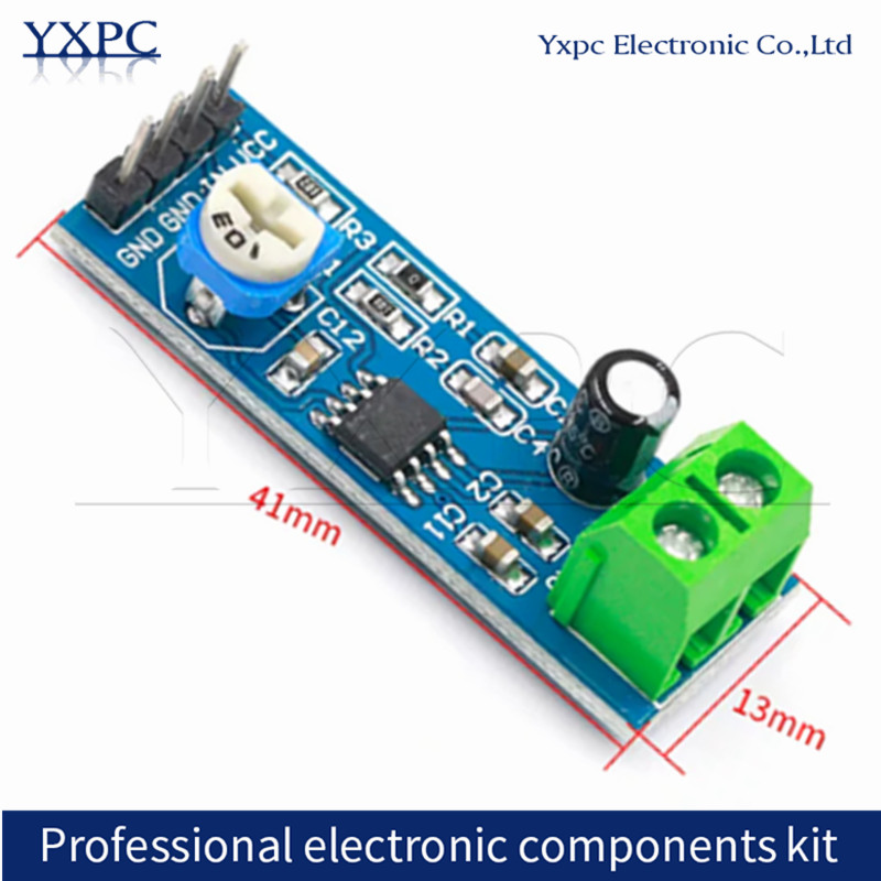 Diy Audio Electronics Projects - LM386 Ses Amplifikatörü Modülü 200x Kazanç