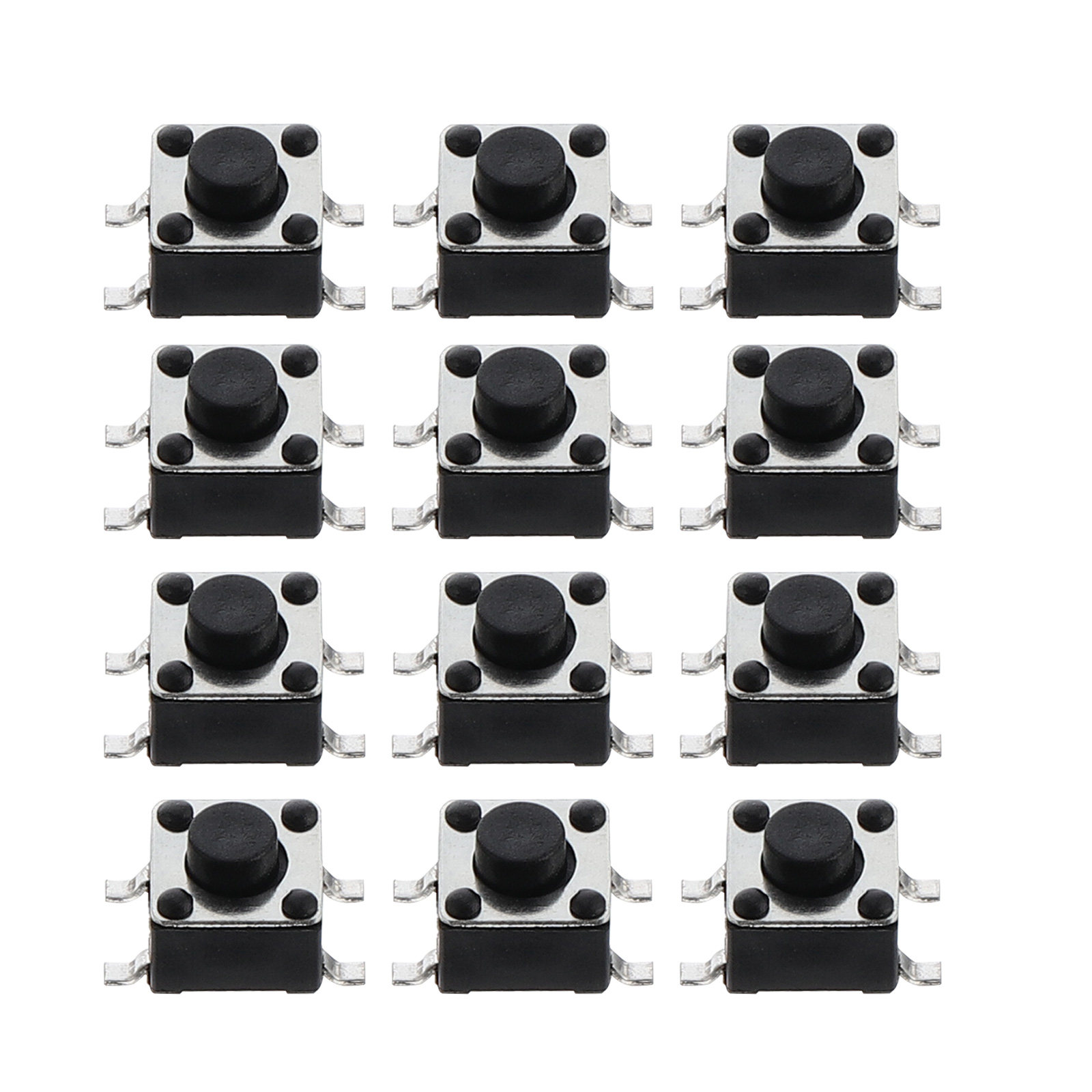 Push Button Tactile - 100 Adet Dokunsal Buton Çeşitleri Anlık