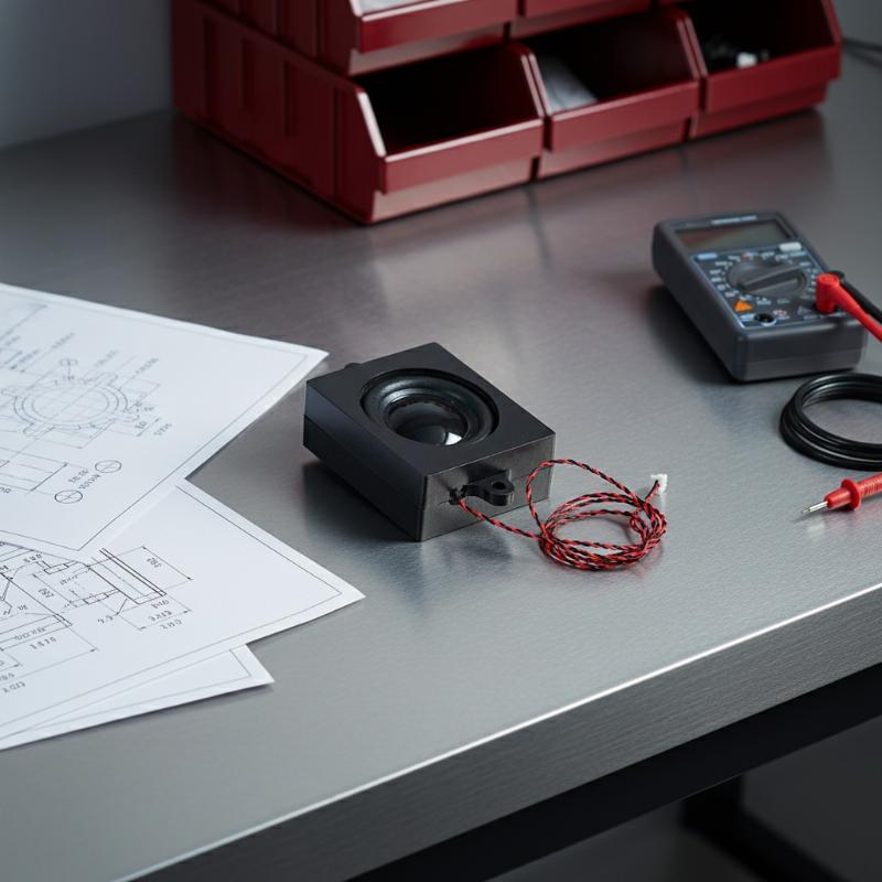 Diy Audio Electronics Projects - Mini Kapalı Hoparlör 4 5W 50x45mm
