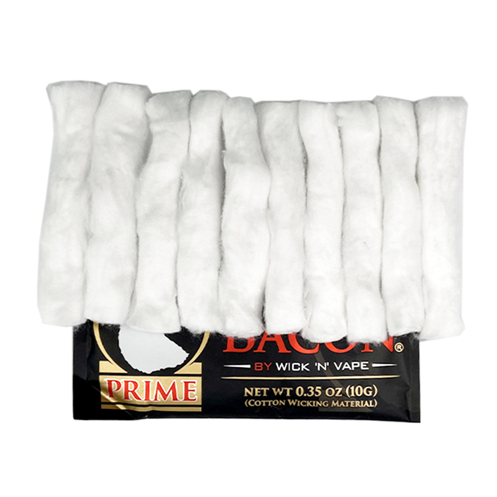 2 paket Pamuk Bacon Prime Gümü - Diy Vape Electronics incelemesi ve fiyatı