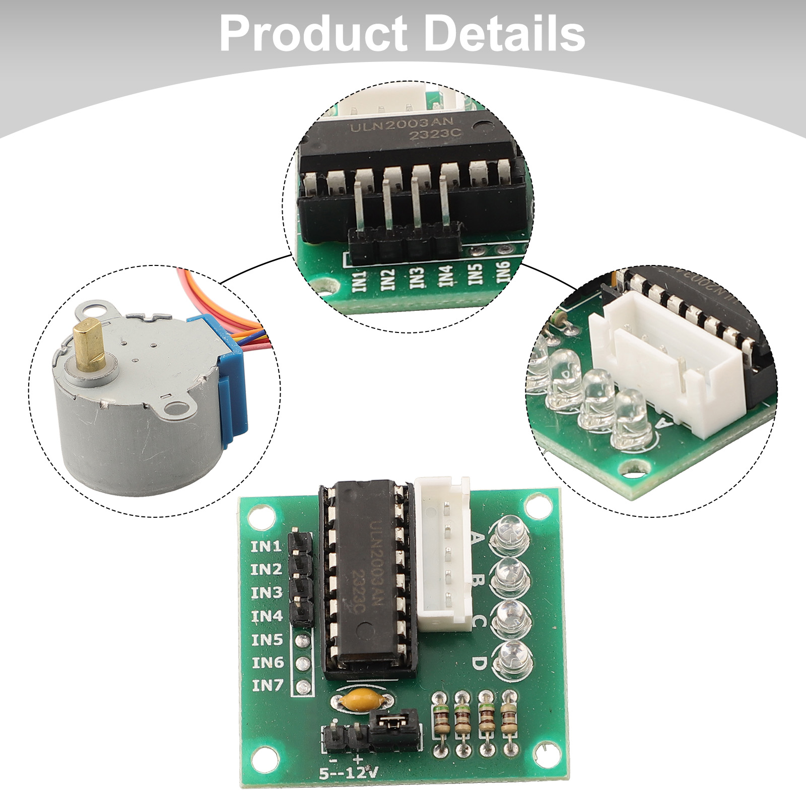 Arduino DC 5V Dişli Adım Motor - Stepper Motor 28Byj incelemesi ve fiyatı