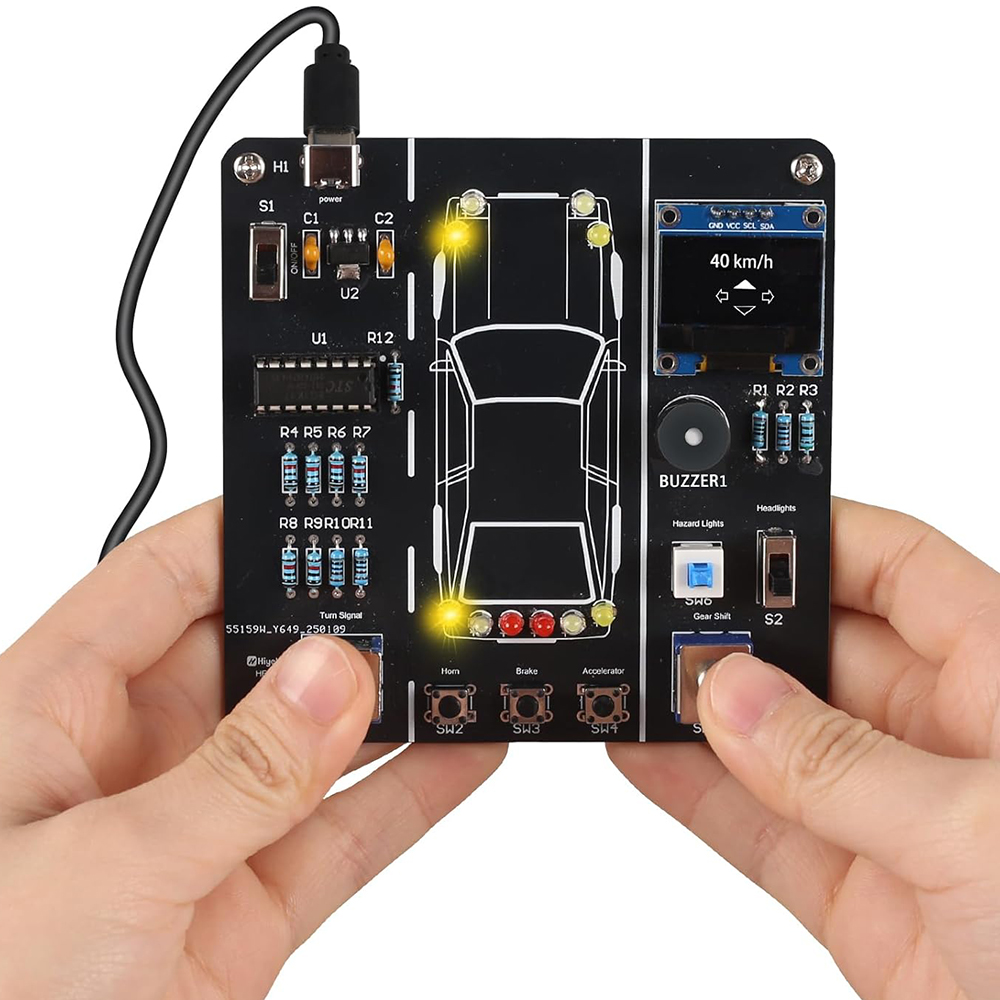 DIY Araba Sürüş Simülasyon Leh - Diy Electronics Projects For Students incelemesi ve fiyatı