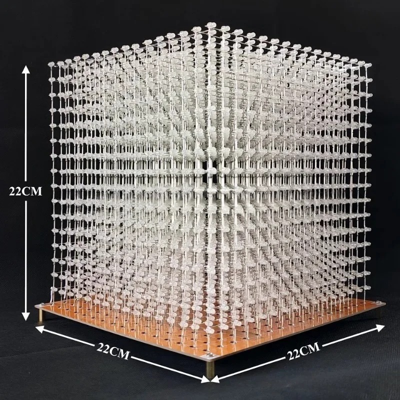 3 D16mini Işık Küpü Kiti 16x16 - Diy Electronics incelemesi ve fiyatı