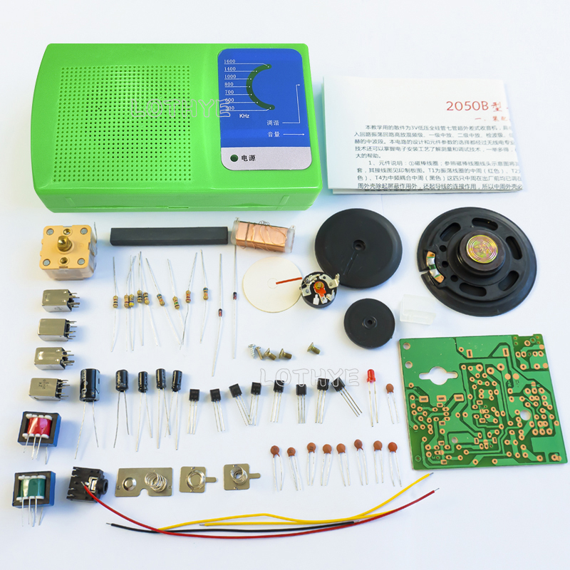 DIY Elektronik Kiti AM Radyo M - Diy Electronics Youtube incelemesi ve fiyatı