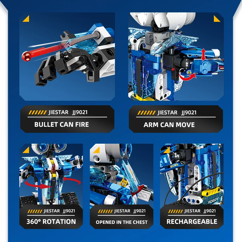 476 adet Mini Robot yapı taşı  - Diy Electronics India incelemesi ve fiyatı