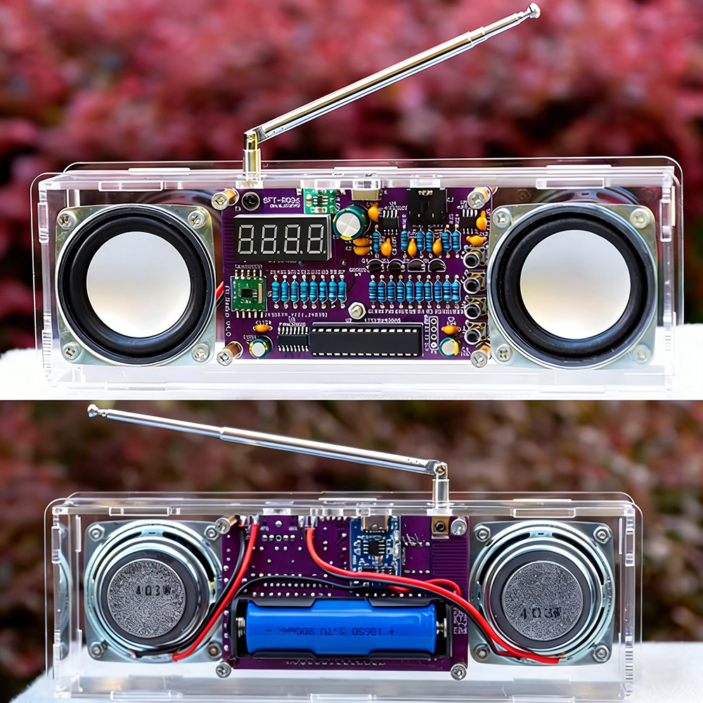 87.5-108MHz Çift Kanallı FM Ra - Diy Audio Electronics Projects incelemesi ve fiyatı
