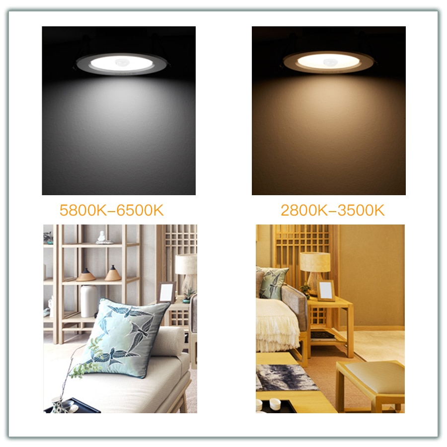 LED Downlight PIR hareket sens - Ldr Light Sensor incelemesi ve fiyatı