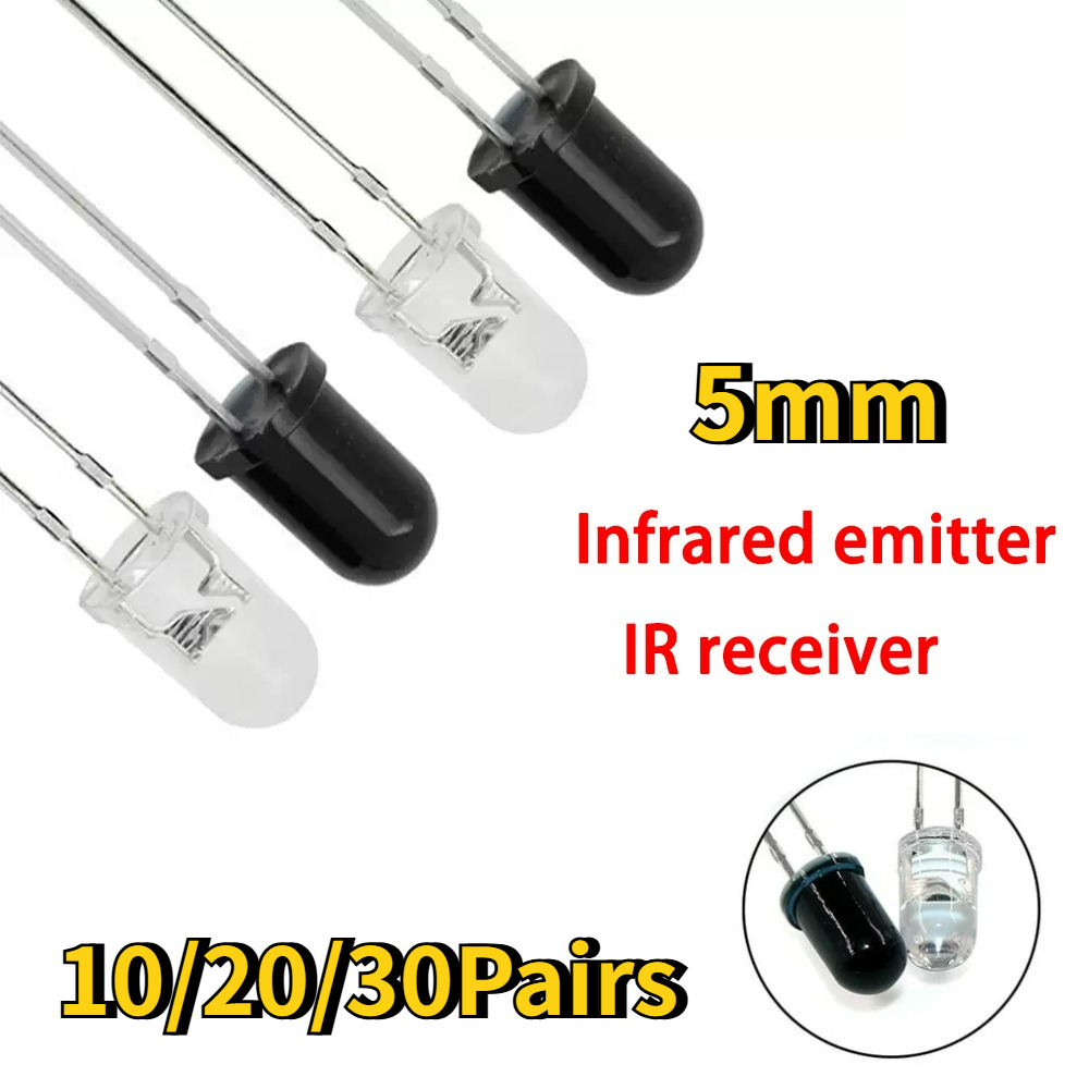 10-30 Çift 5mm 940nm IR LED Di - Diy Electronics India incelemesi ve fiyatı