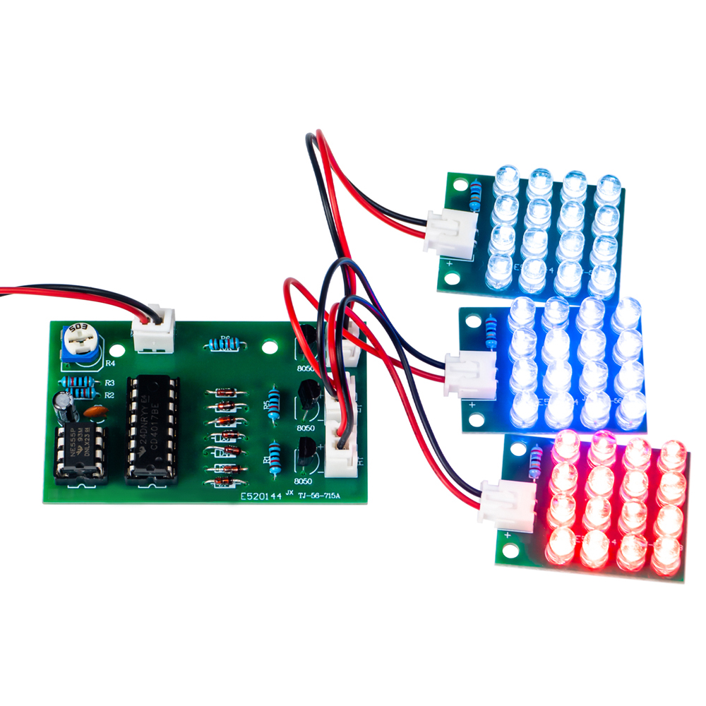 DIY Elektronik Kiti LED Üç Ren - Pcb Etching Kit incelemesi ve fiyatı