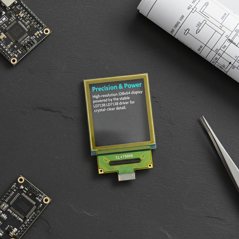 Şeffaf 1.5 İnç PMOLED Ekran 12 - Diy Wearable Electronics incelemesi ve fiyatı