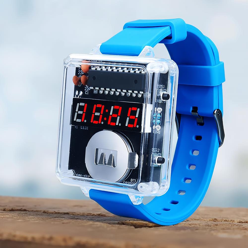 LED DIY Elektronik Saat Kiti D - Diy Electronics Youtube incelemesi ve fiyatı