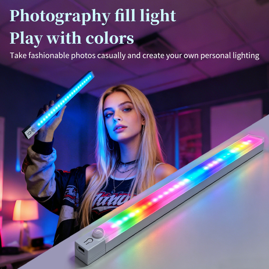 30cm 50cm Manyetik LED RGB Dol - Ldr Light Sensor incelemesi ve fiyatı