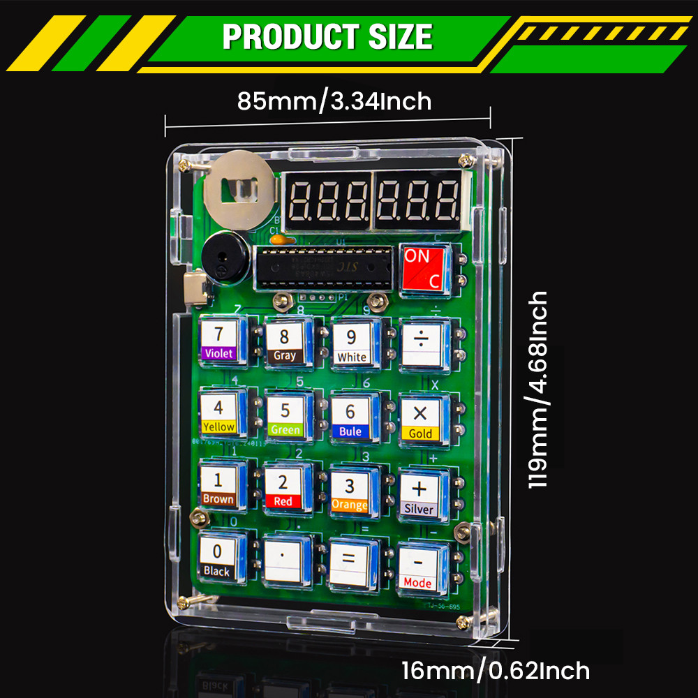 DIY Hesap Makinesi Elektronik  - Pcb Etching Kit incelemesi ve fiyatı