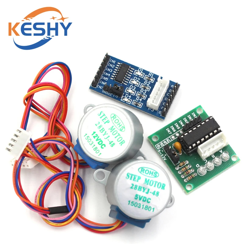 5 V 4 Fazlı 28BYJ-48 DC Dişli  - Stepper Motor 28Byj incelemesi ve fiyatı