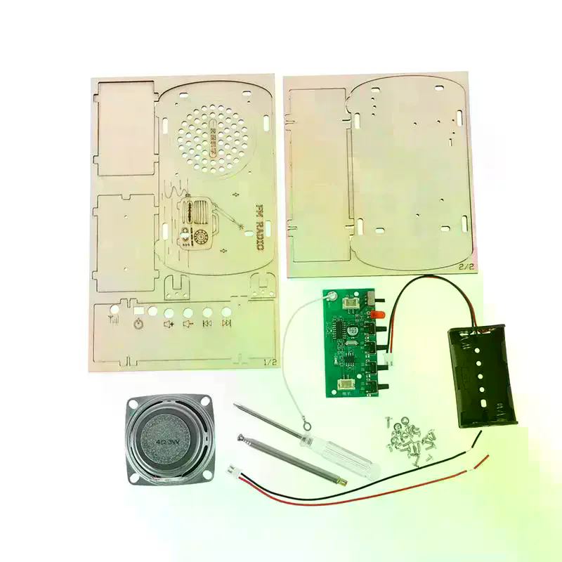 /Cna/DIY Ahşap FM Radyo Kiti V - Diy Electronics Projects For Students incelemesi ve fiyatı